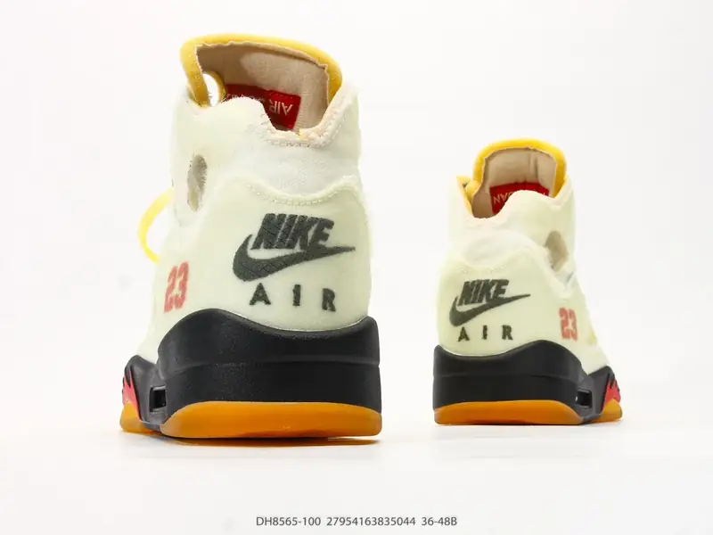 Air Jordan Баскетбольные кроссовки Противоскользящий Высокий верх Поглощение ударов DH8565-100 #27954163835044
